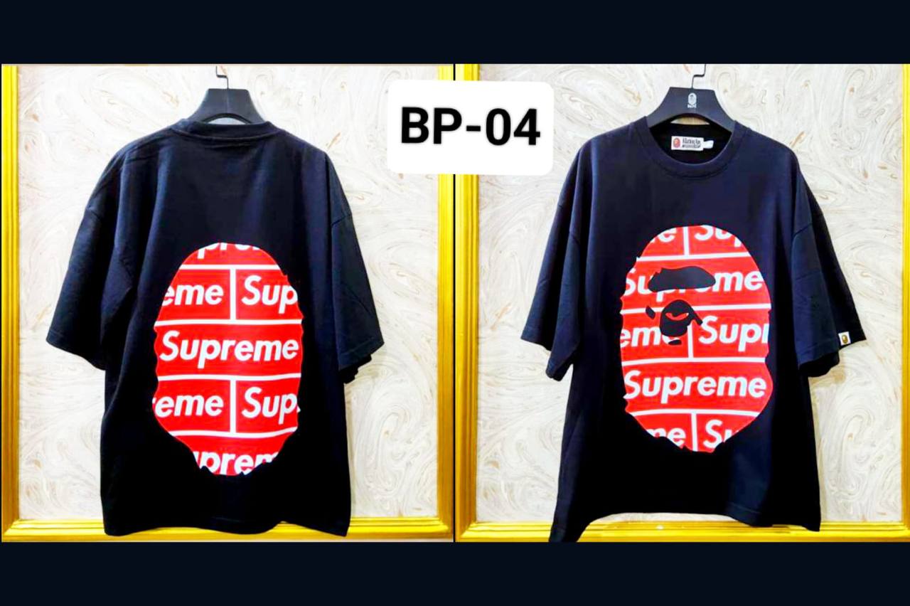 Streetwear Oversized Tee | Ape Graphic Inspired | Premium Cotton | BP-04