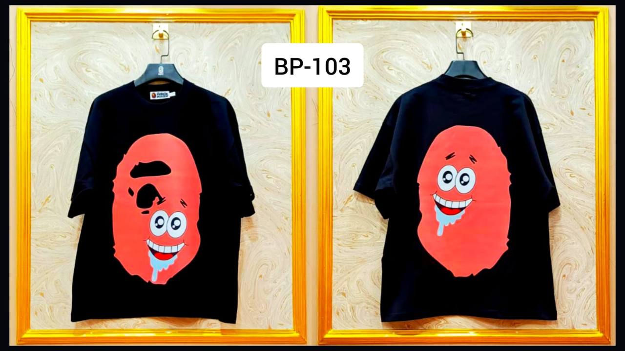 Streetwear Oversized Tee | Ape Graphic Inspired | Premium Cotton | BP-103