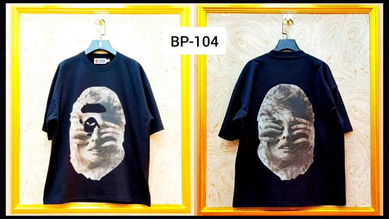 Streetwear Oversized Tee | Ape Graphic Inspired | Premium Cotton | BP-104