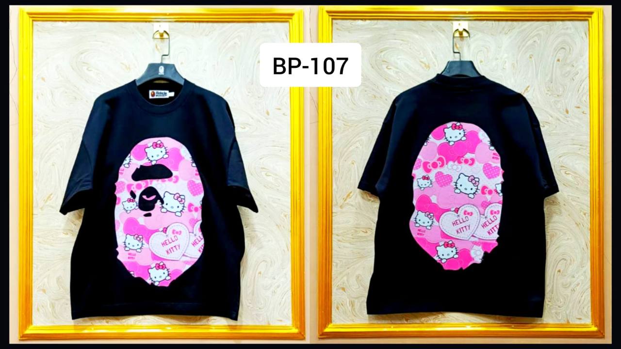 Streetwear Oversized Tee | Ape Graphic Inspired | Premium Cotton | BP-107