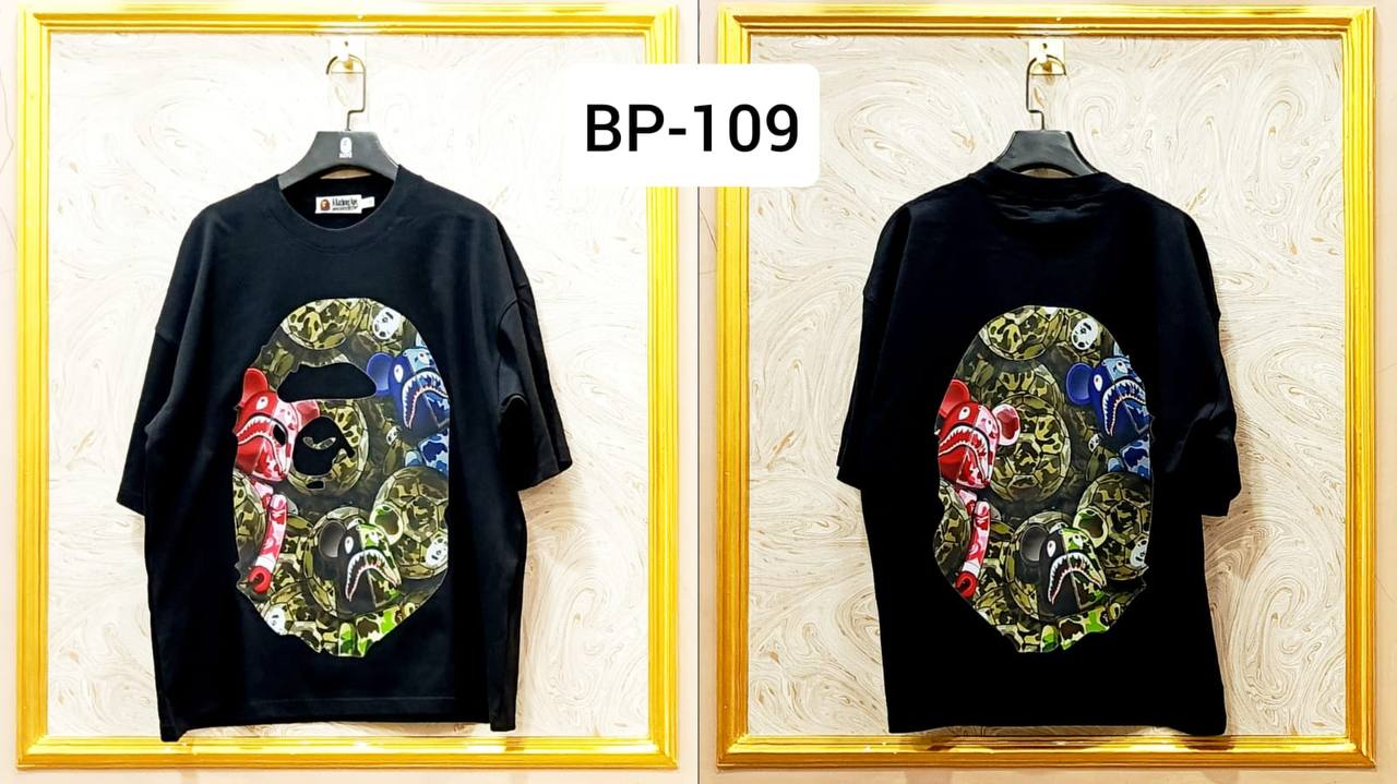 Streetwear Oversized Tee | Ape Graphic Inspired | Premium Cotton | BP-109