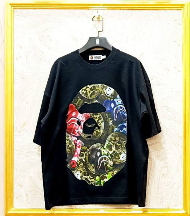 Streetwear Oversized Tee | Ape Graphic Inspired | Premium Cotton | BP-109