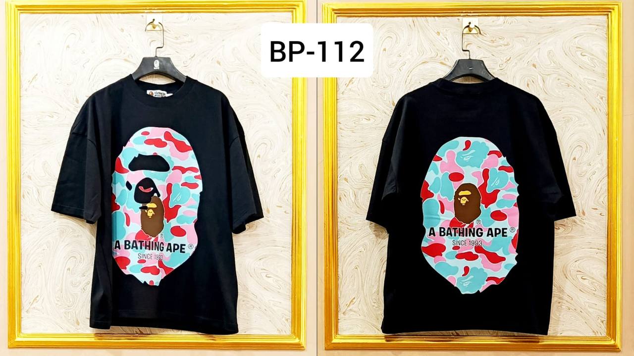 Streetwear Oversized Tee | Ape Graphic Inspired | Premium Cotton | BP-112