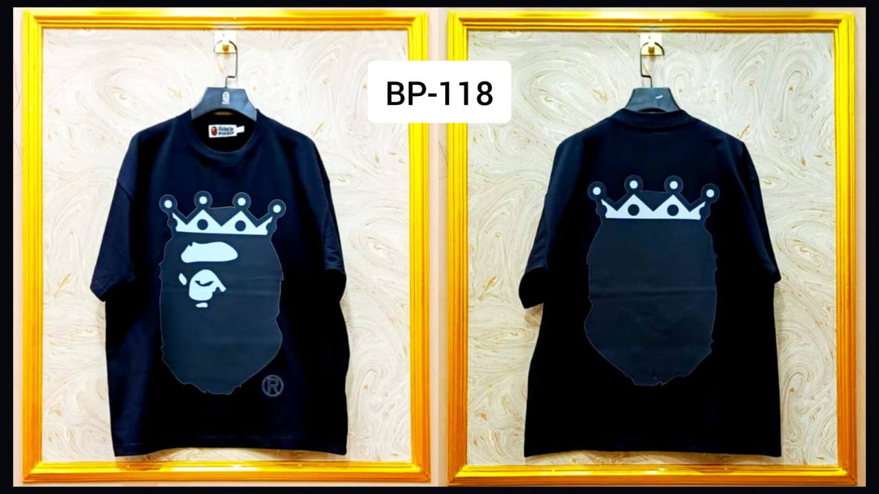 Streetwear Oversized Tee | Ape Graphic Inspired | Premium Cotton | BP-118