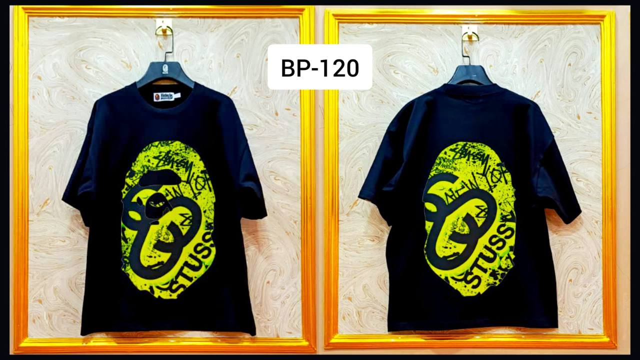 Streetwear Oversized Tee | Ape Graphic Inspired | Premium Cotton | BP-120