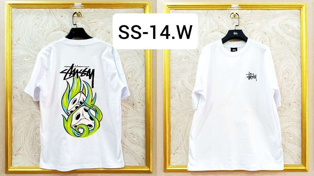 Stüssy T-Shirt SS-14 WHITE EDITION