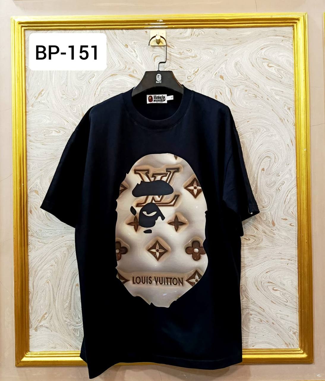 Streetwear Oversized Tee | Ape Graphic Inspired | Premium Cotton | BP-151