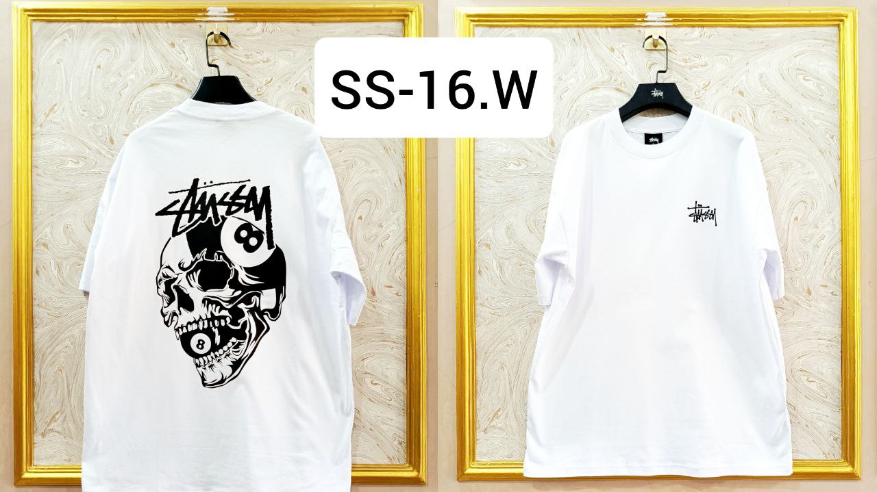 Stüssy T-Shirt SS-16 WHITE EDITION