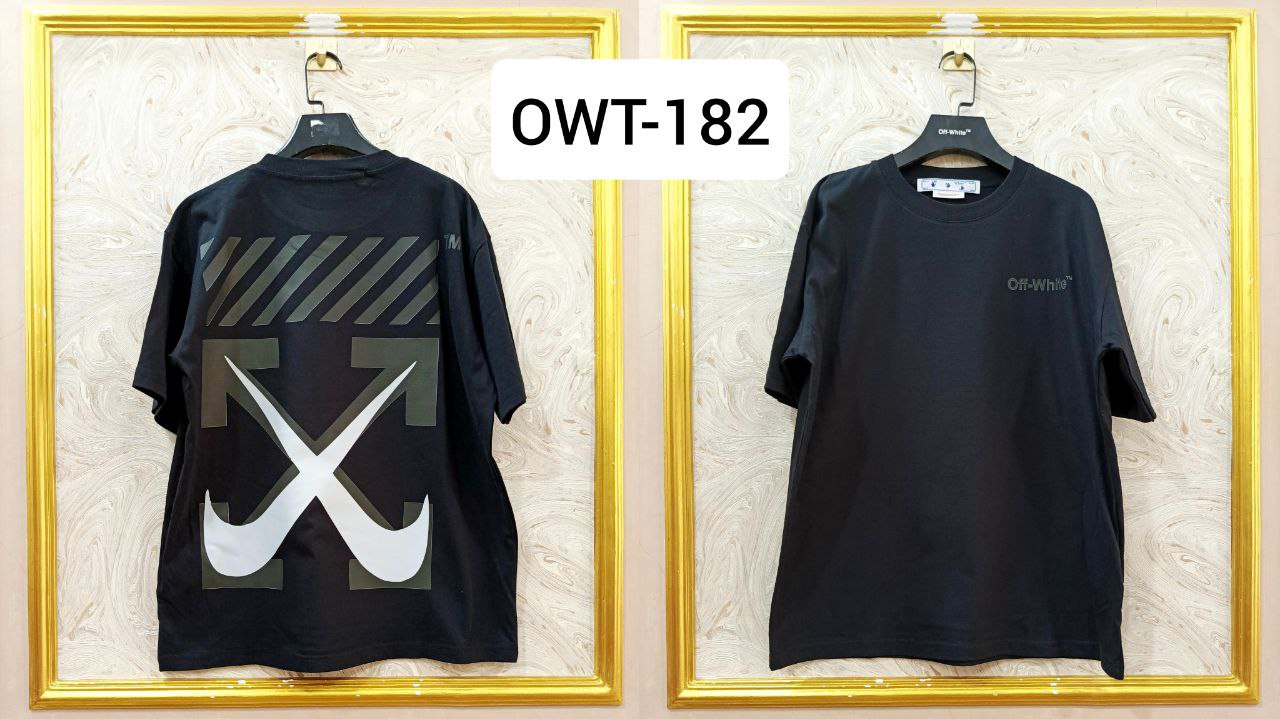 Off-White Inspired Back Logo T-Shirt - OWT-182