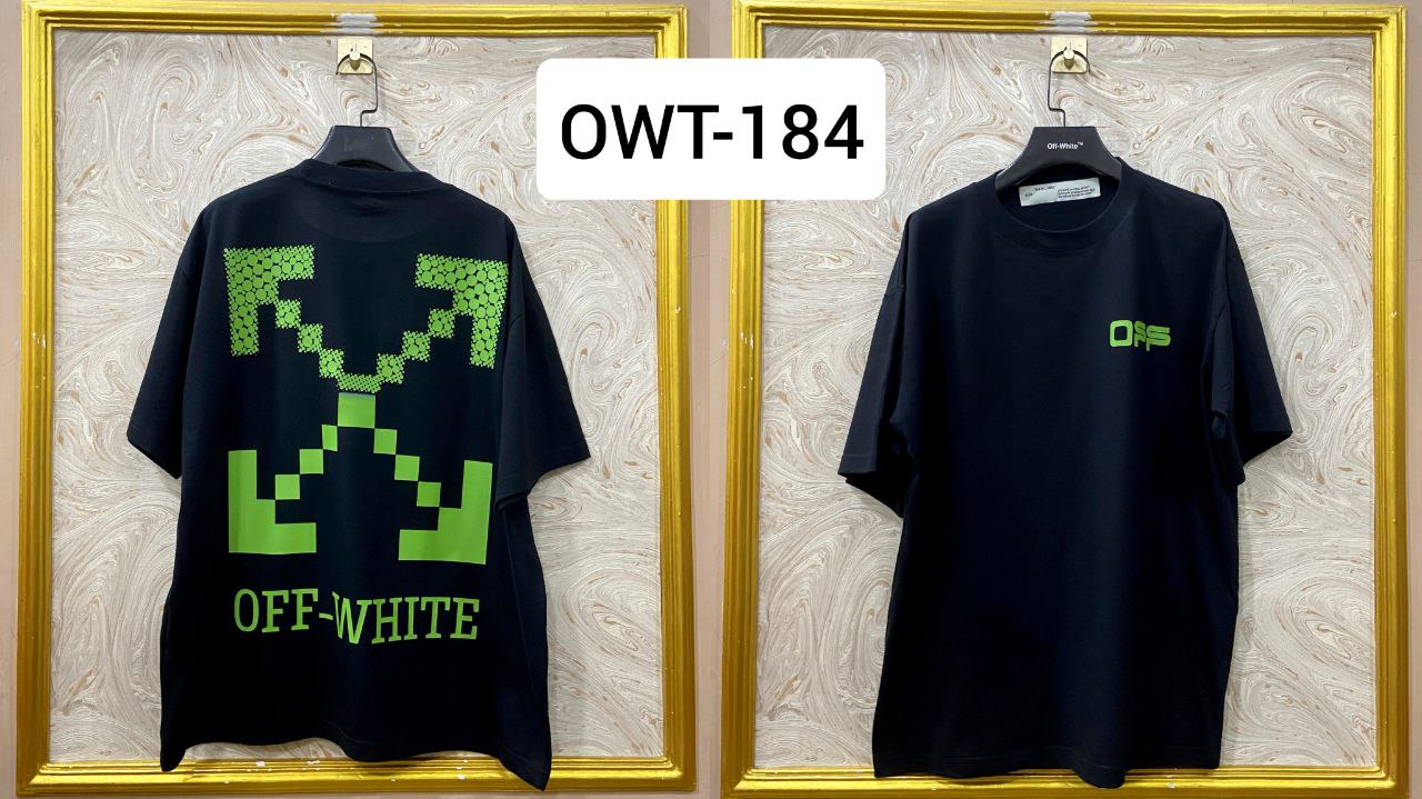 Off-White Inspired Back Logo T-Shirt - OWT-184