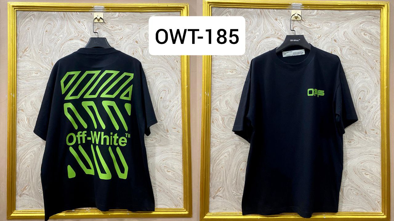 Off-White Inspired Back Logo T-Shirt - OWT-185