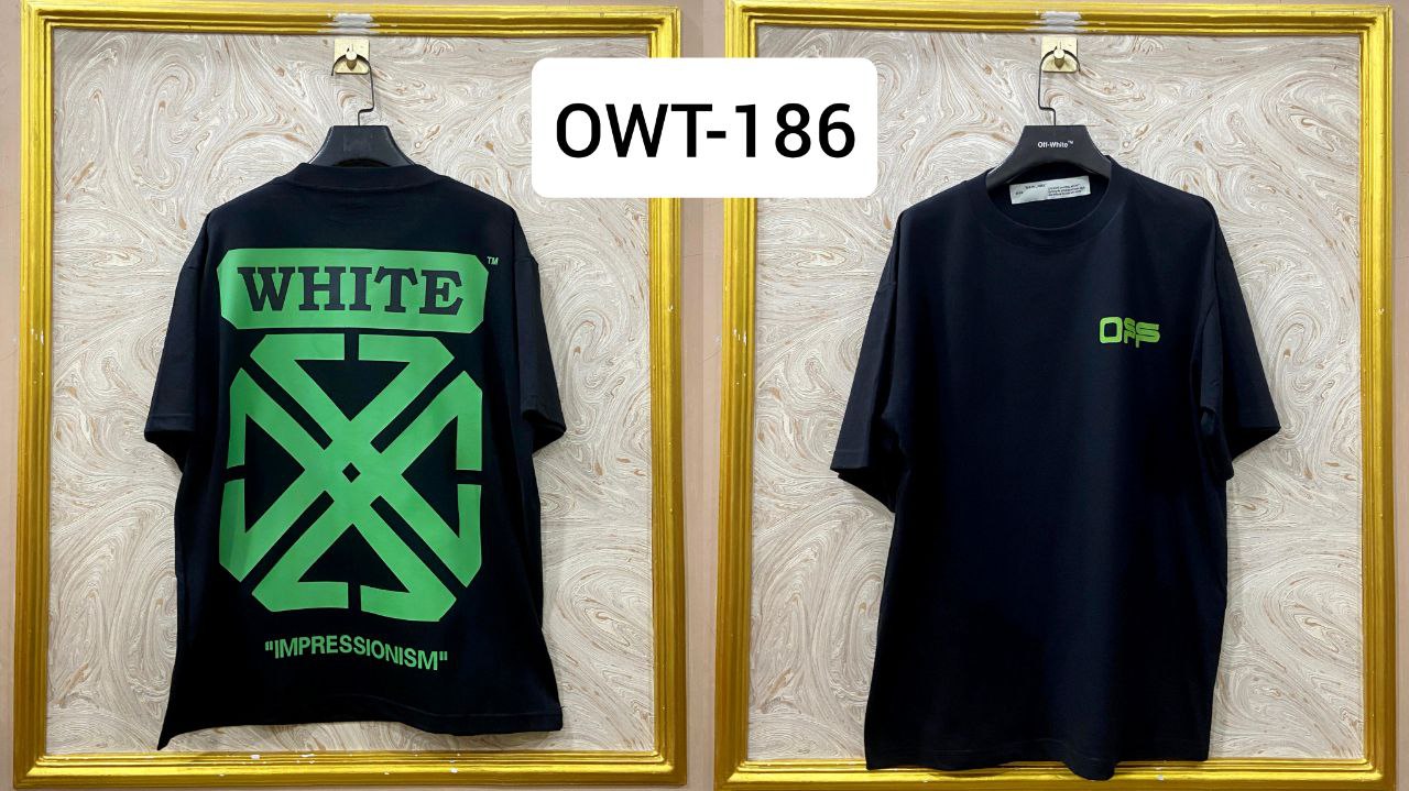 Off-White Inspired Back Logo T-Shirt - OWT-186