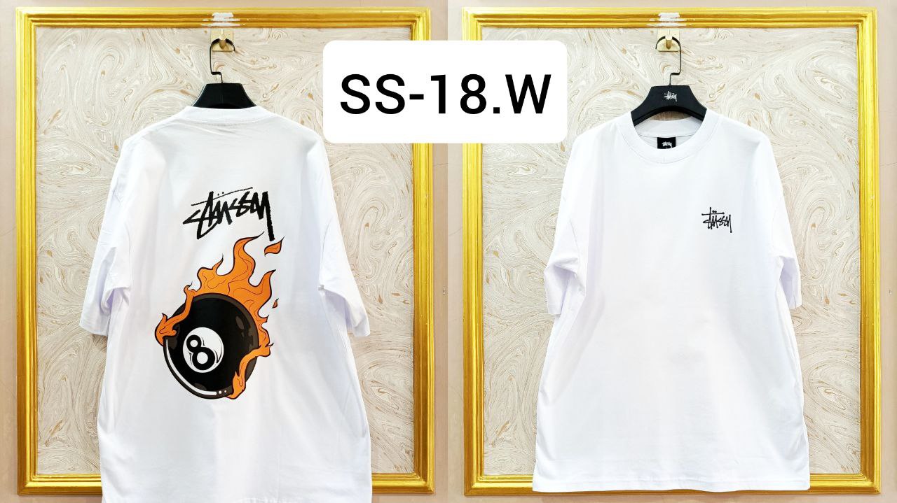 Stüssy T-Shirt SS-18 WHITE EDITION