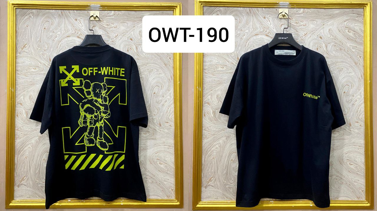 Off-White Inspired Back Logo T-Shirt - OWT-190