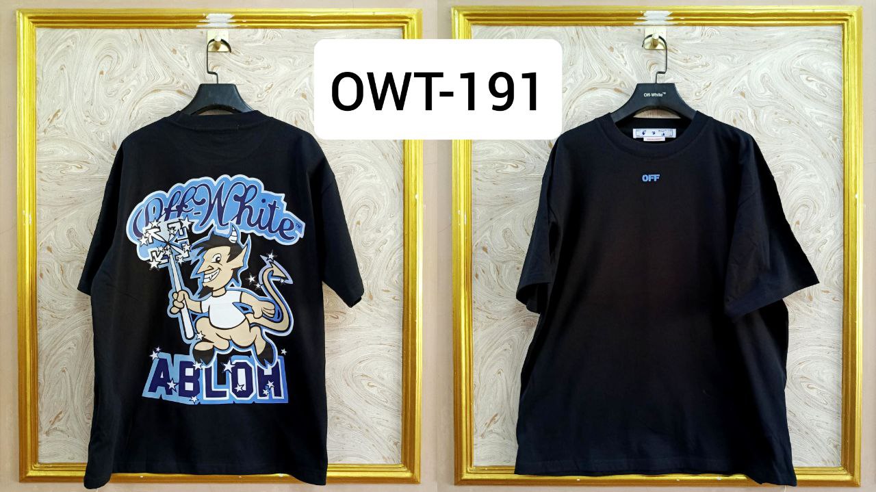 Off-White Inspired Back Logo T-Shirt - OWT-191