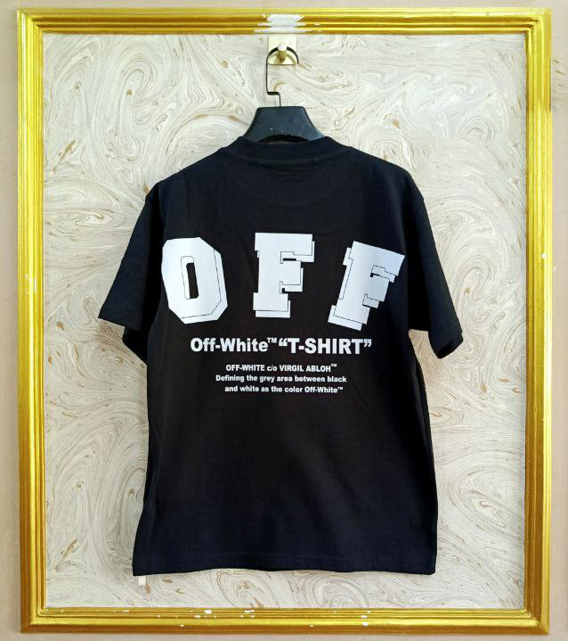Off-White Inspired Back Logo T-Shirt - OWT-192