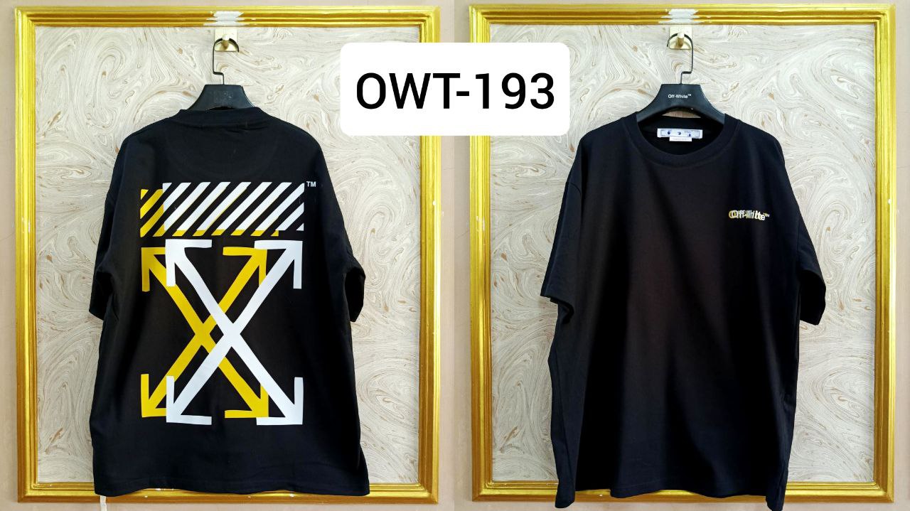 Off-White Inspired Back Logo T-Shirt - OWT-193