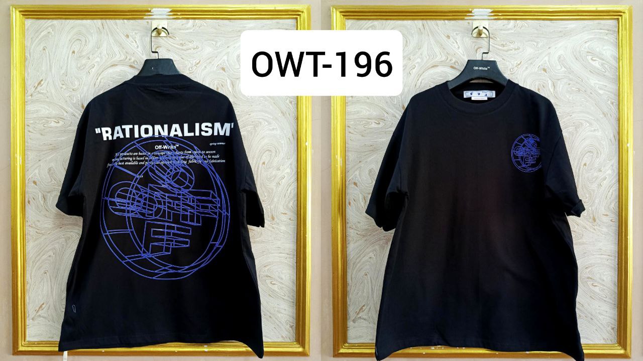 Off-White Inspired Back Logo T-Shirt - OWT-196