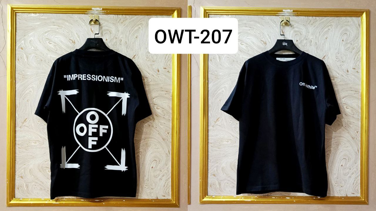Off-White Inspired Back Logo T-Shirt - OWT-207