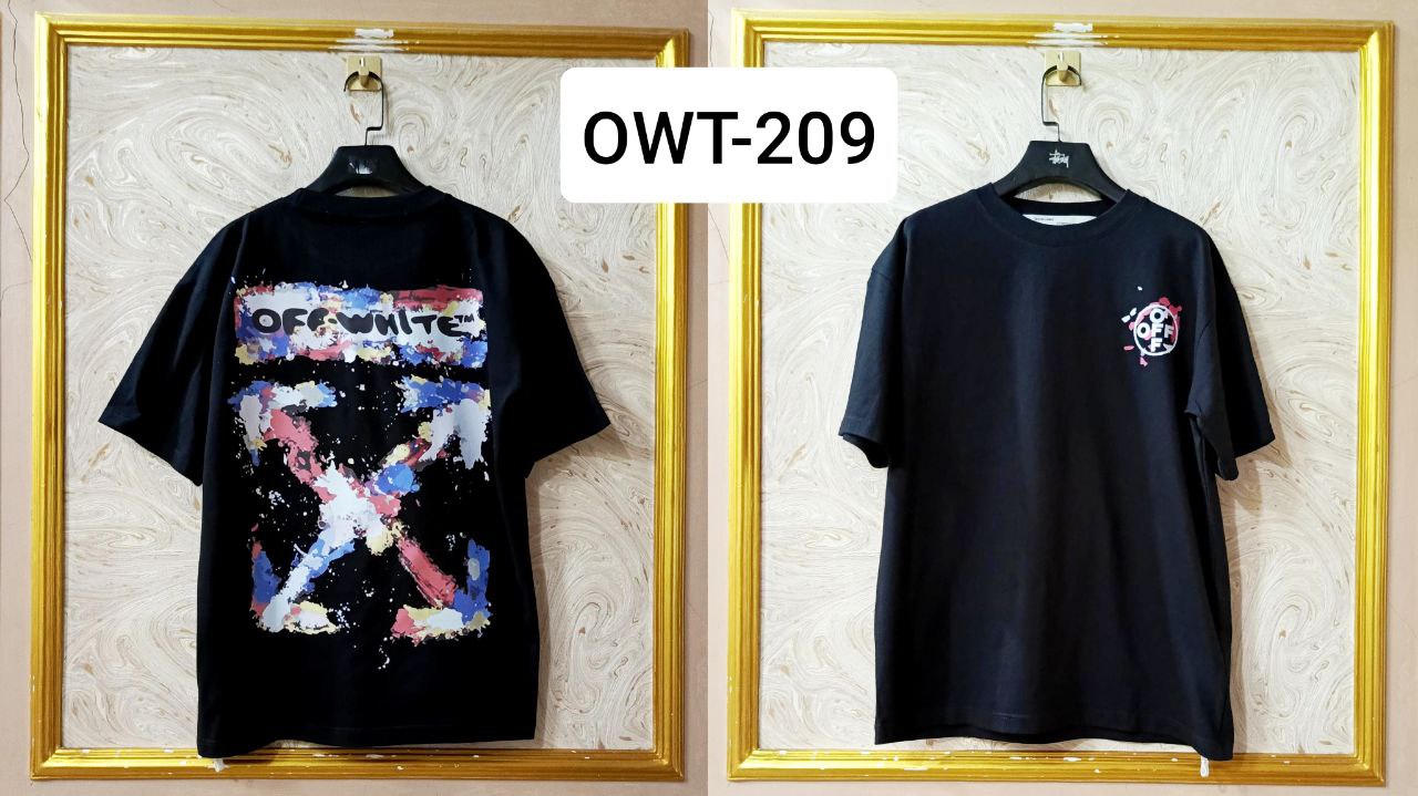 Off-White Inspired Back Logo T-Shirt - OWT-209