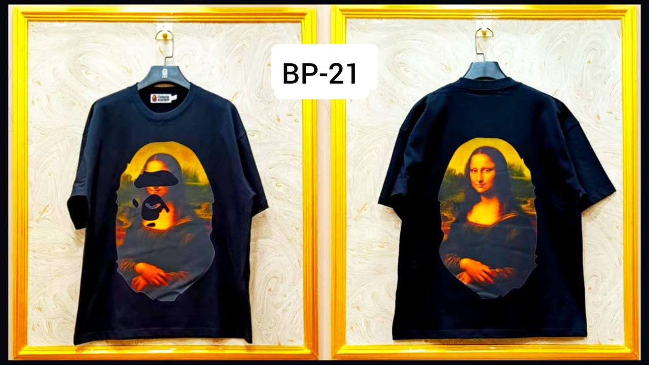 Streetwear Oversized Tee | Ape Graphic Inspired | Premium Cotton | BP-21