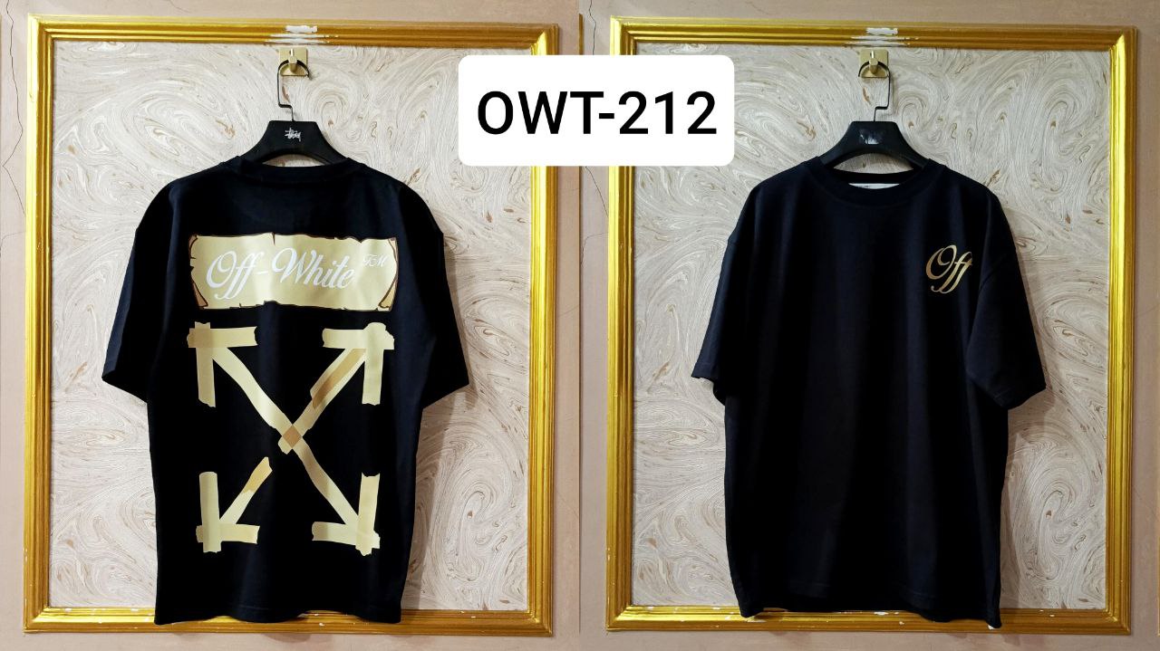 Off-White Inspired Back Logo T-Shirt - OWT-212