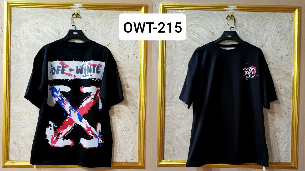 Off-White Inspired Back Logo T-Shirt - OWT-215