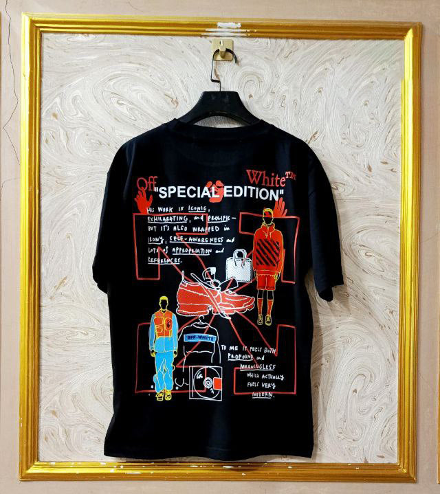 Off-White Inspired Back Logo T-Shirt - OWT-216