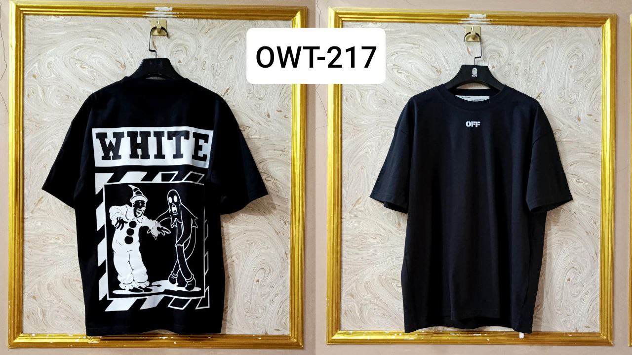 Off-White Inspired Back Logo T-Shirt - OWT-217