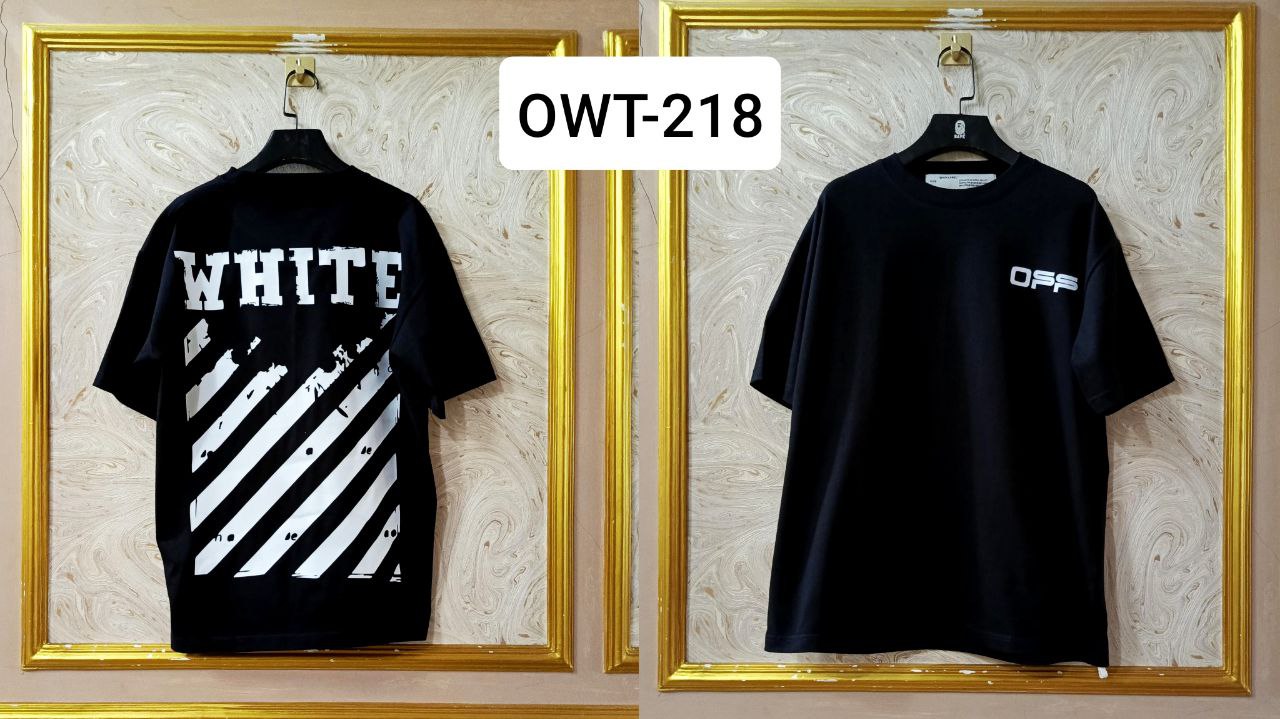Off-White Inspired Back Logo T-Shirt - OWT-218