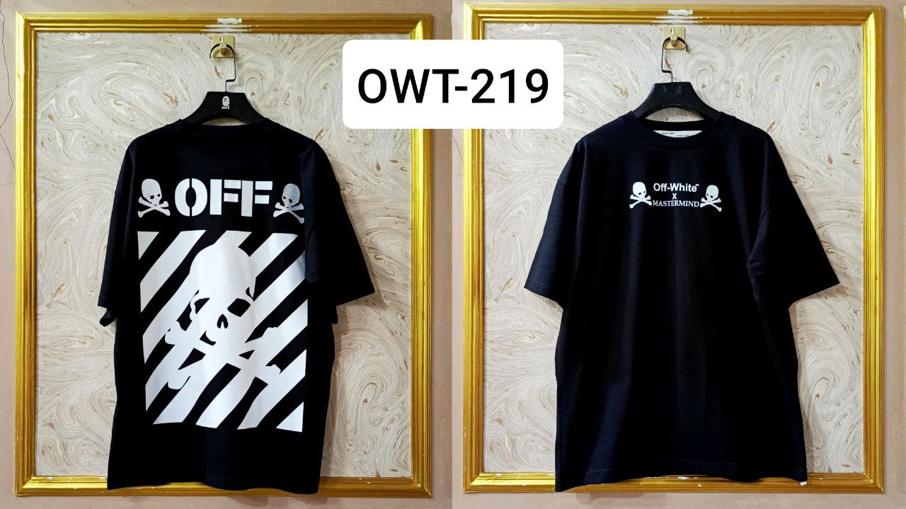 Off-White Inspired Back Logo T-Shirt - OWT-219