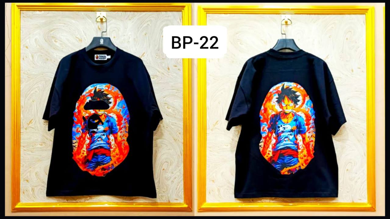 Streetwear Oversized Tee | Ape Graphic Inspired | Premium Cotton | BP-22