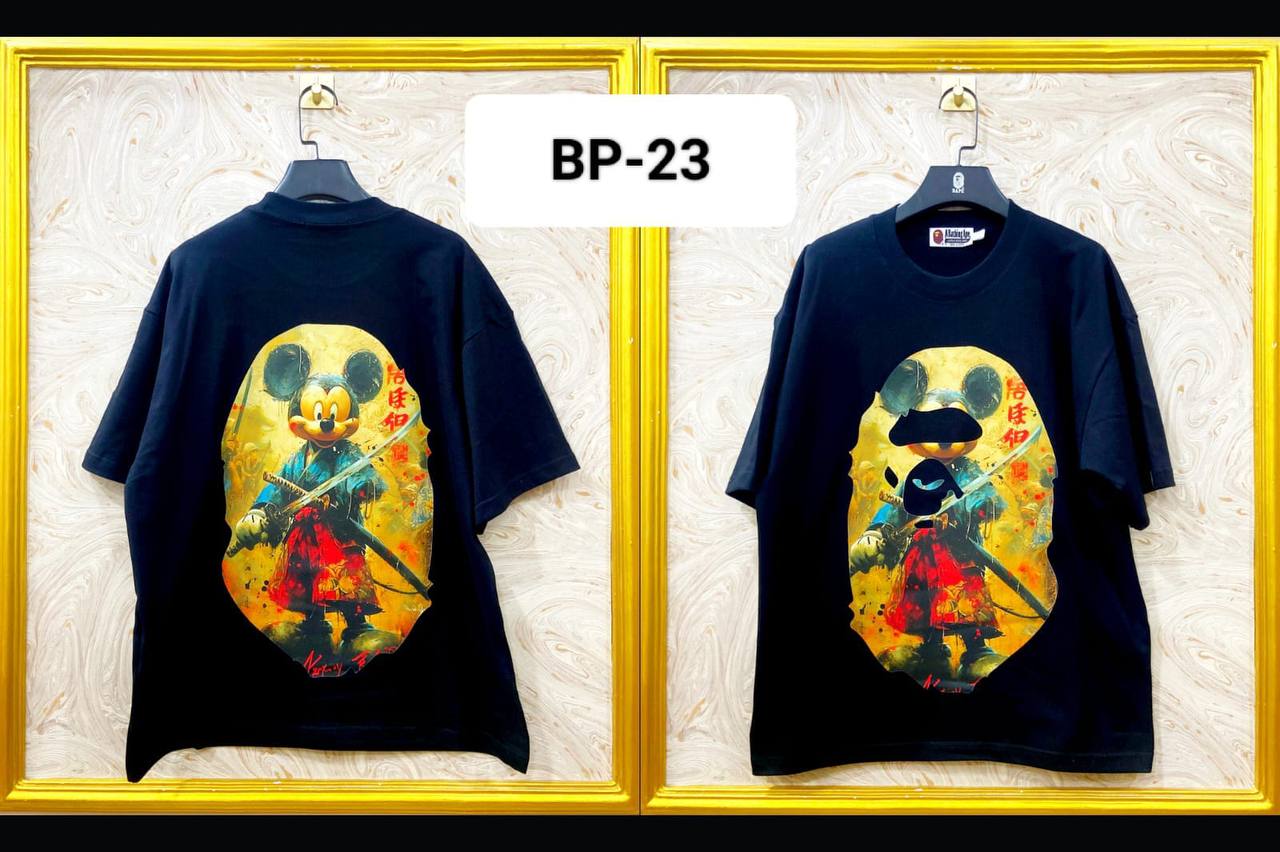 Streetwear Oversized Tee | Ape Graphic Inspired | Premium Cotton | BP-23