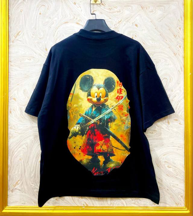 Streetwear Oversized Tee | Ape Graphic Inspired | Premium Cotton | BP-23