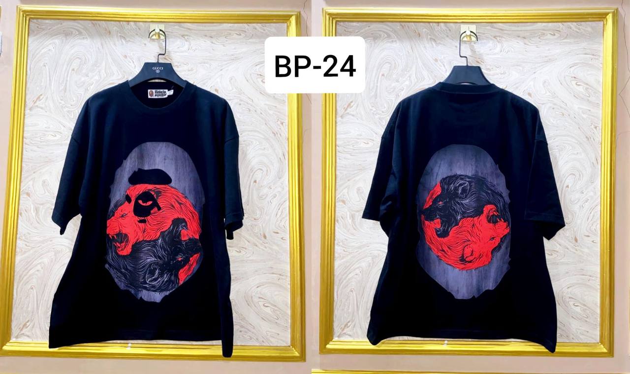 Streetwear Oversized Tee | Ape Graphic Inspired | Premium Cotton | BP-24