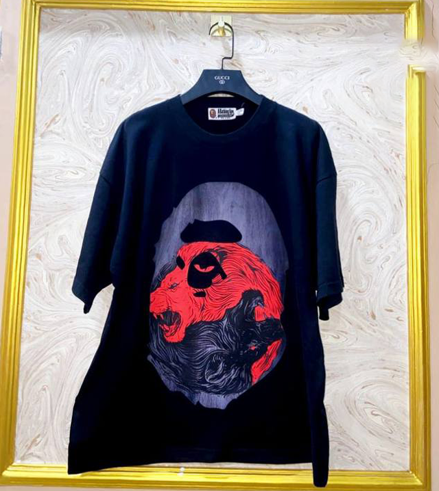 Streetwear Oversized Tee | Ape Graphic Inspired | Premium Cotton | BP-24