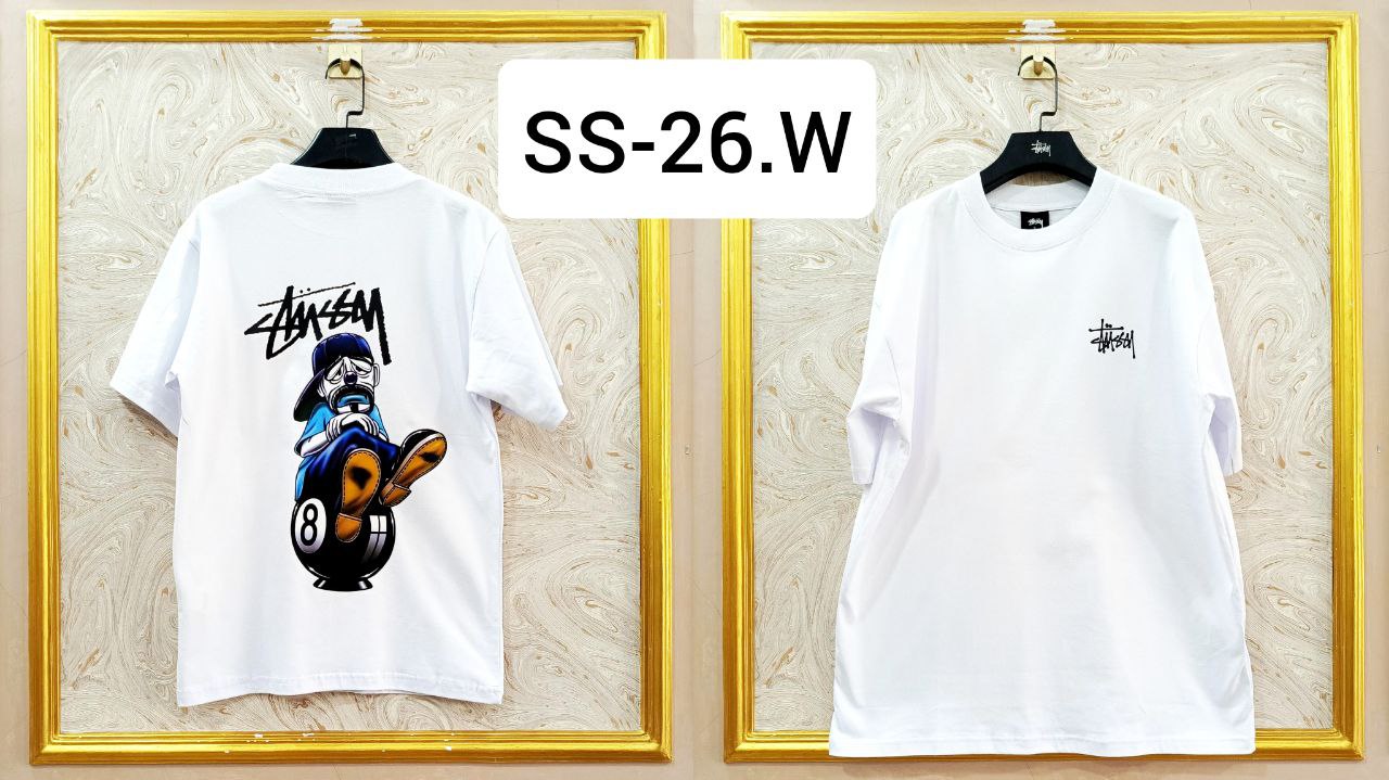 Stüssy T-Shirt SS-26 WHITE EDITION