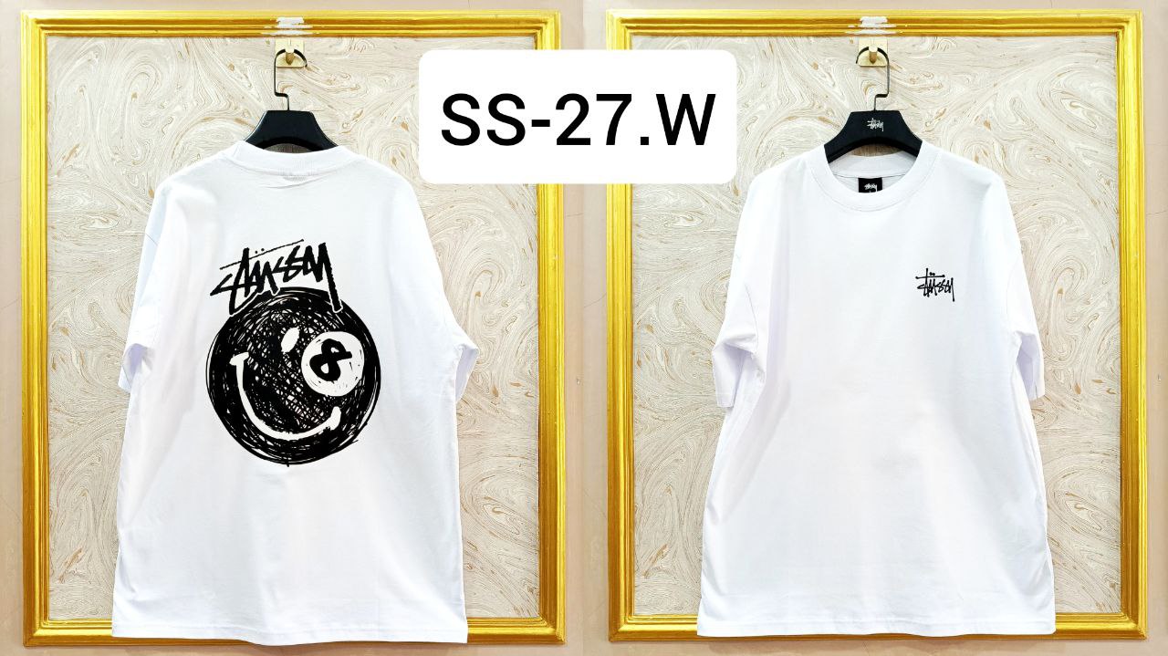 Stüssy T-Shirt SS-27 WHITE EDITION