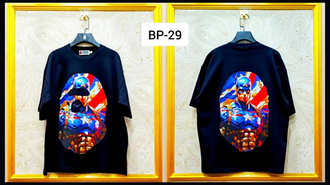 Streetwear Oversized Tee | Ape Graphic Inspired | Premium Cotton | BP-29