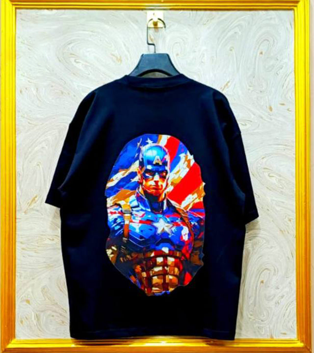 Streetwear Oversized Tee | Ape Graphic Inspired | Premium Cotton | BP-29