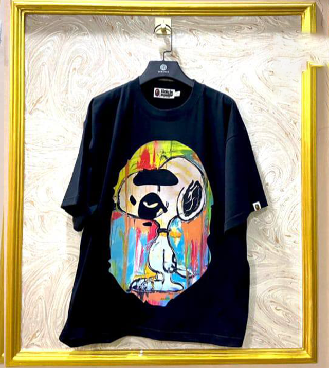 Streetwear Oversized Tee | Ape Graphic Inspired | Premium Cotton | BP-30