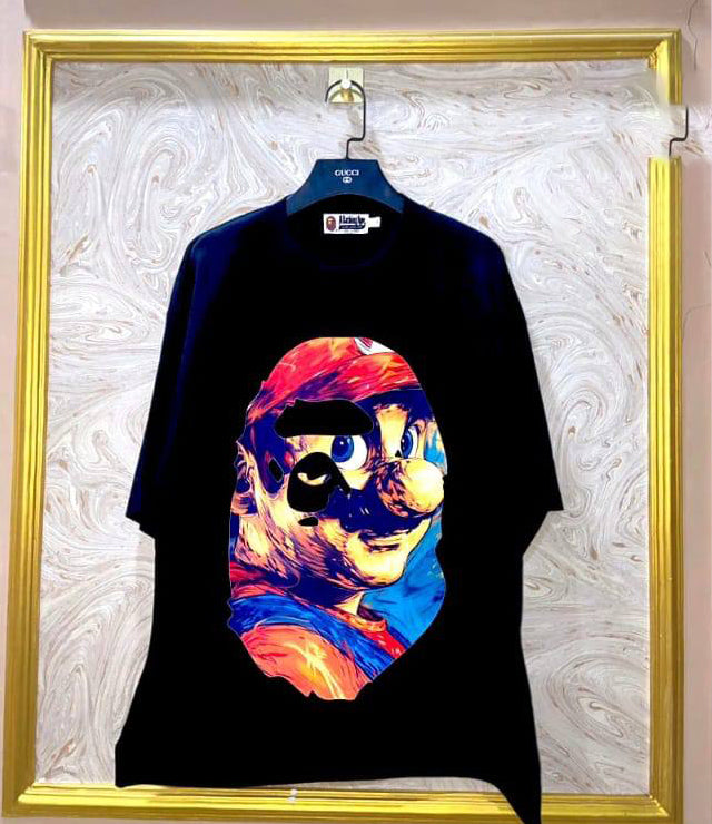 Streetwear Oversized Tee | Ape Graphic Inspired | Premium Cotton | BP-33