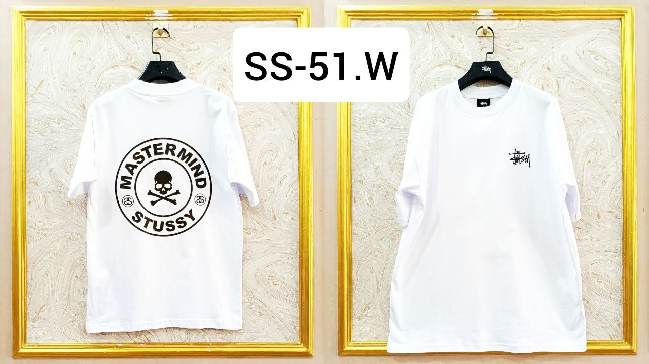 Stüssy T-Shirt SS-51 WHITE EDITION