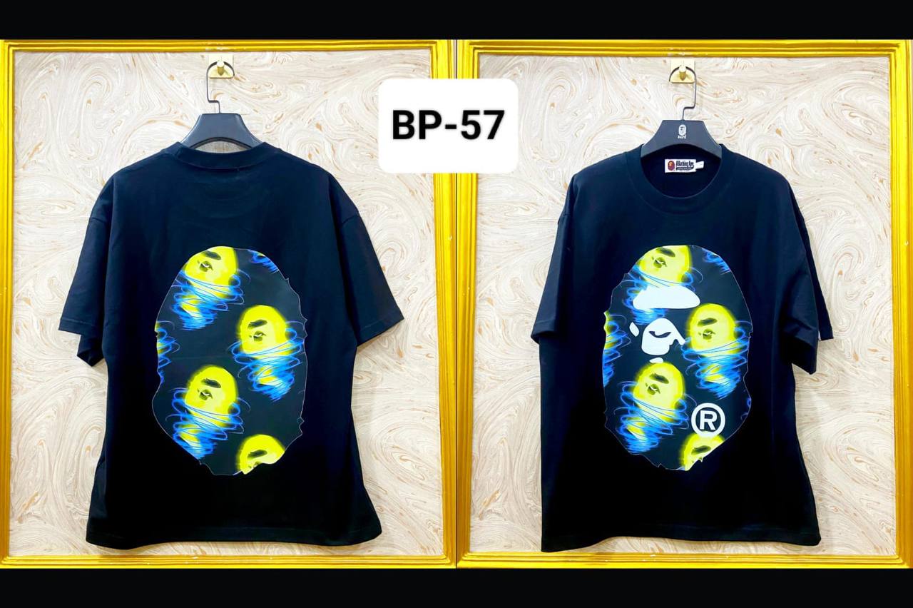 Streetwear Oversized Tee | Ape Graphic Inspired | Premium Cotton | BP-57