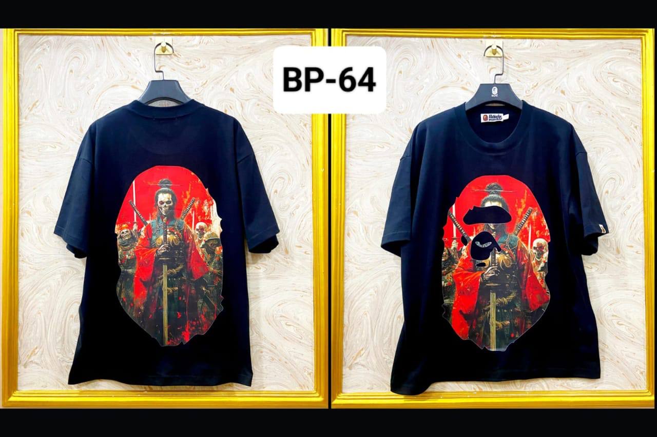Streetwear Oversized Tee | Ape Graphic Inspired | Premium Cotton | BP-64