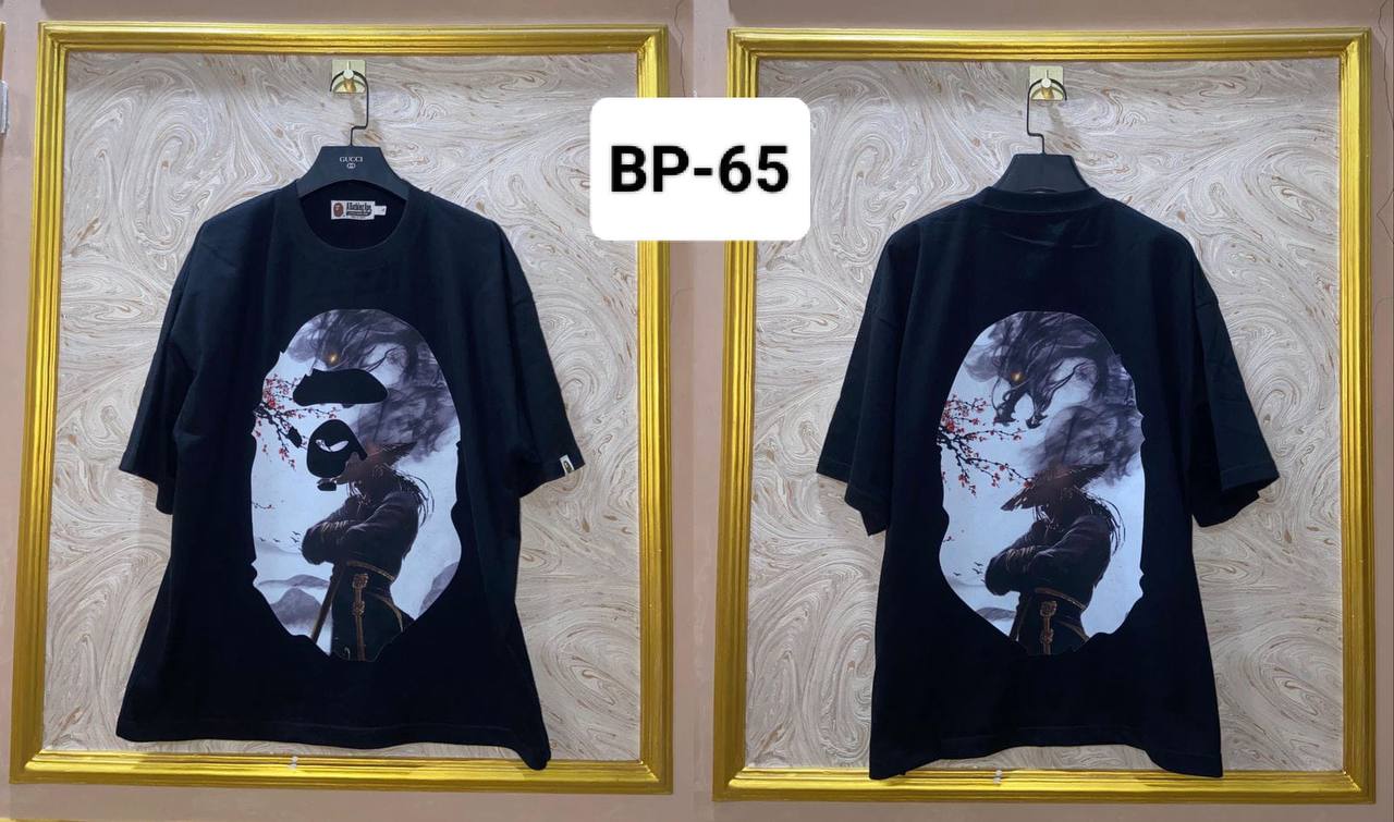 Streetwear Oversized Tee | Ape Graphic Inspired | Premium Cotton | BP-65