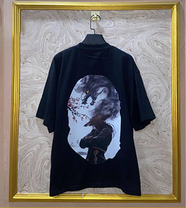 Streetwear Oversized Tee | Ape Graphic Inspired | Premium Cotton | BP-65