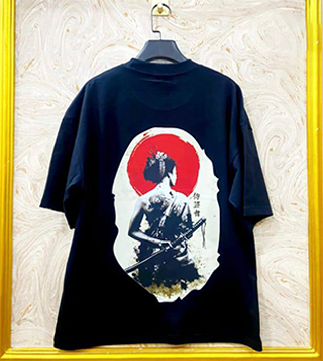 Streetwear Oversized Tee | Ape Graphic Inspired | Premium Cotton | BP-66