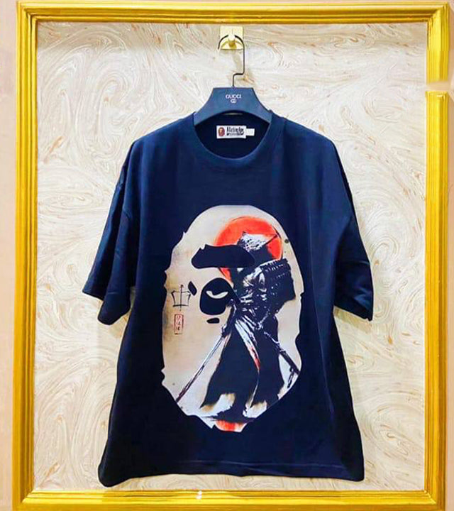 Streetwear Oversized Tee | Ape Graphic Inspired | Premium Cotton | BP-69