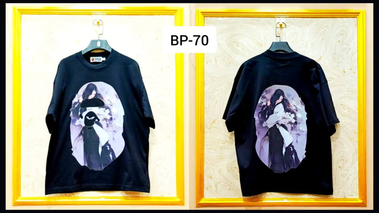 Streetwear Oversized Tee | Ape Graphic Inspired | Premium Cotton | BP-70